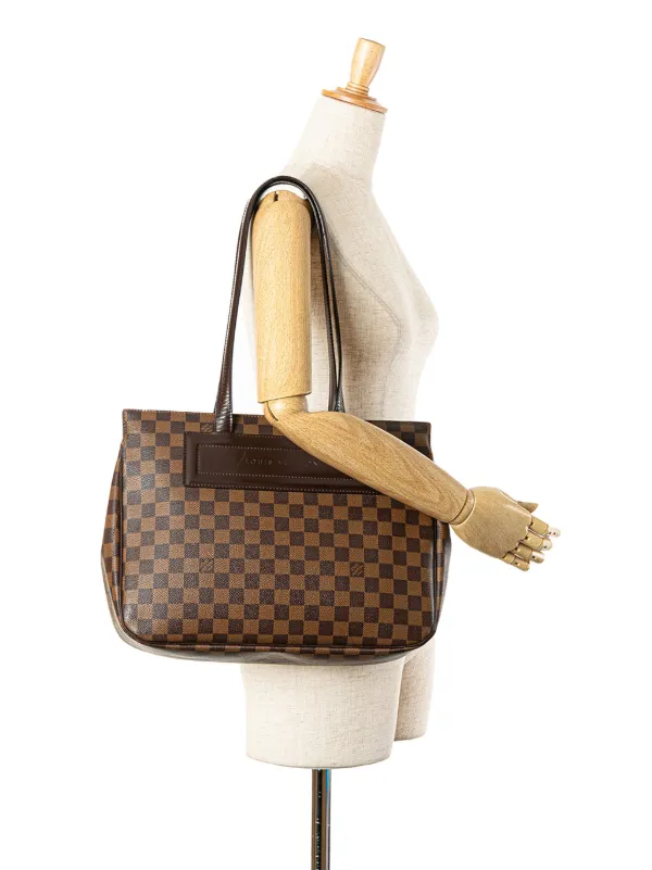 Louis Vuitton Pre-Owned 2001 Damier Ebene Parioli PM Shoulder Bag Brown  FARFETCH AE