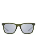 Nike rectangular metal-temple sunglasses - Green