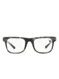 Shinola thunderbolt rectangle-frame glasses - Brown