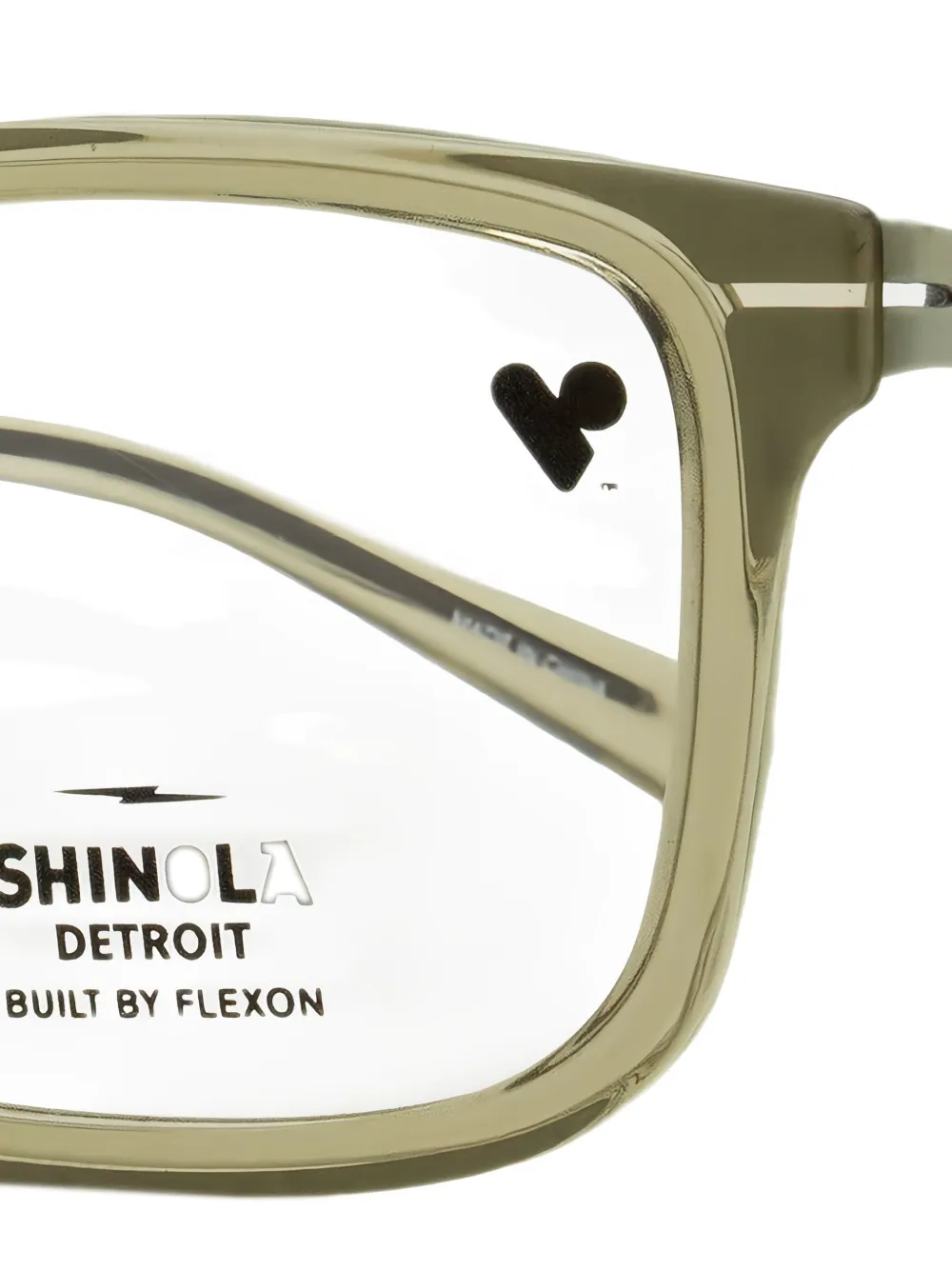 Shinola Flexon rectangular-frame glasses | Image 2