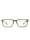 Shinola Flexon rectangular-frame glasses - Green