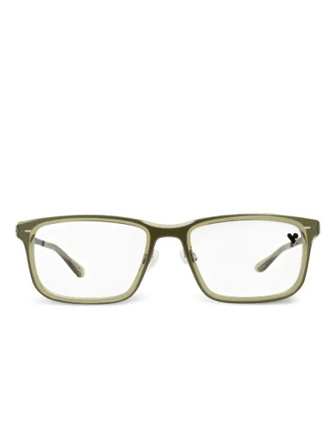 Shinola Flexon rectangular-frame glasses