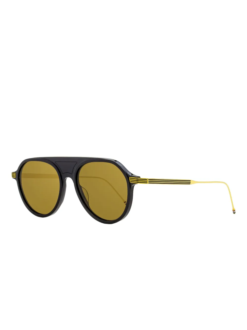 Thom Browne pilot gold-detail sunglasses | Women | Image 2