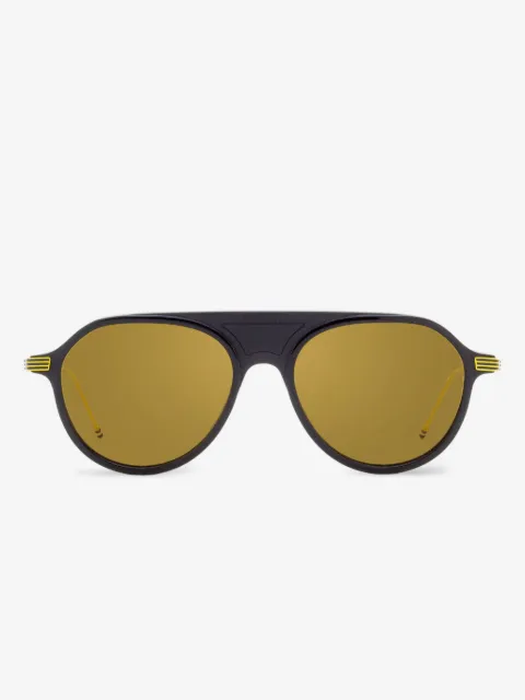 Thom Browne Eyewear lunettes de soleil à monture pilote