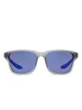Nike rectangular tinted-lenses sunglasses - Grey