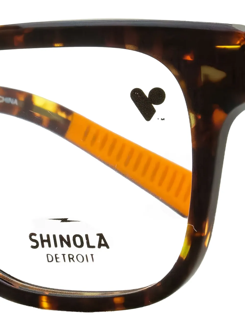 Shinola rectangle frame tortoise glasses | Image 2