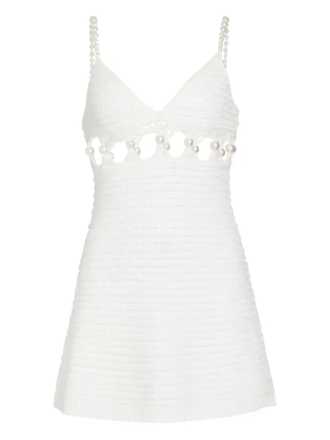 Retrofete Marlo crochet mini dress