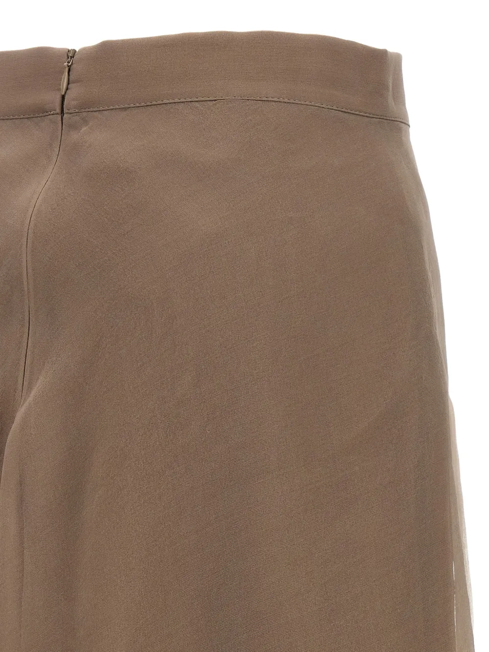 Brunello Cucinelli Maxi-plooirok Grijs