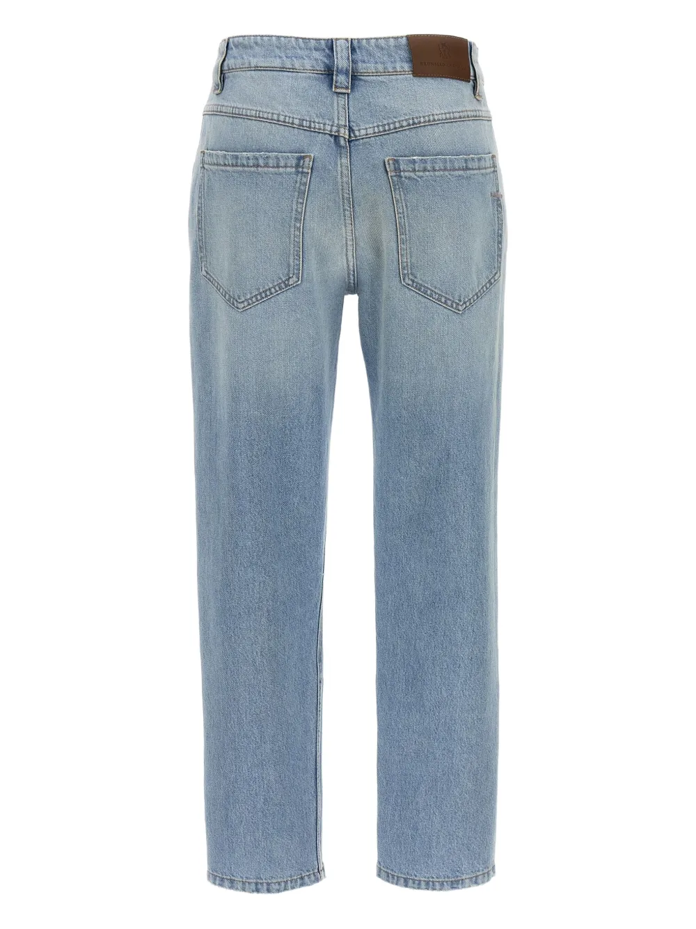 Brunello Cucinelli light-wash straight-leg jeans | Straight-Leg Jeans | Image 2
