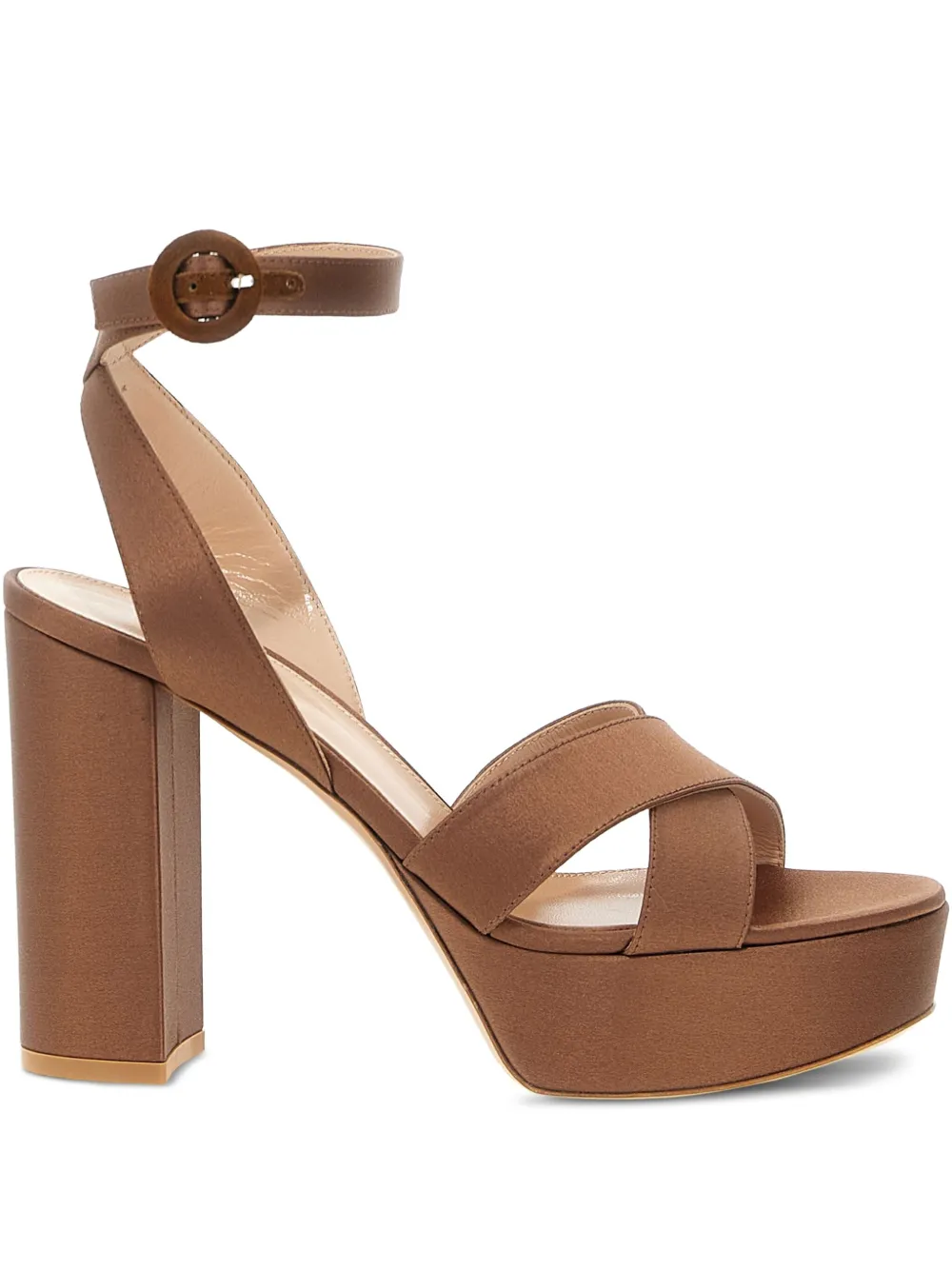 Gianvito Rossi 105 mm Sabrina sandalen Bruin