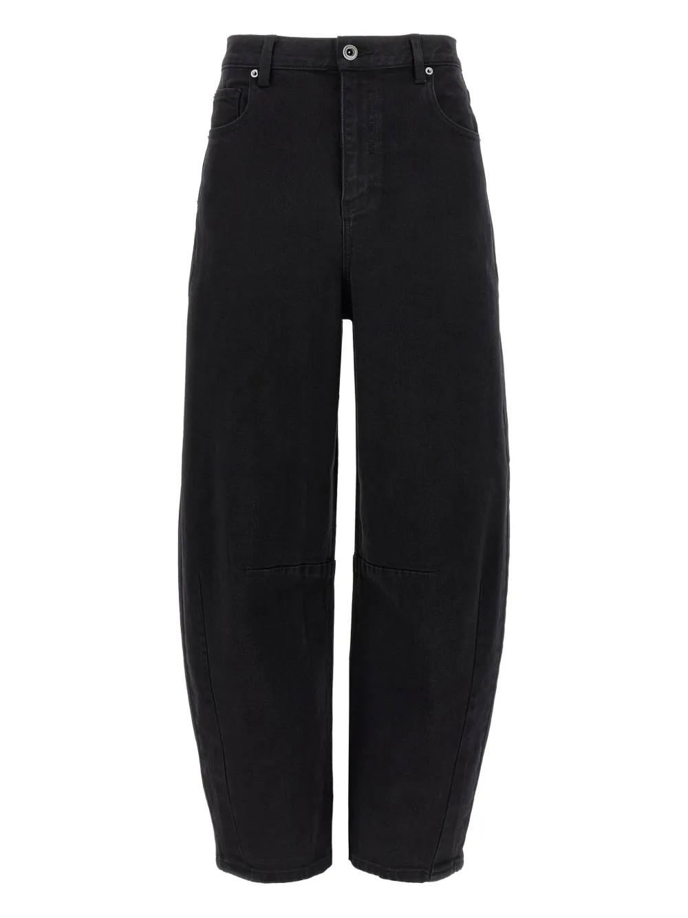 high-rise wide-leg jeans