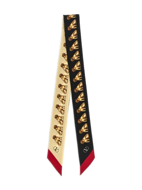 Valentino Garavani printed silk scarf