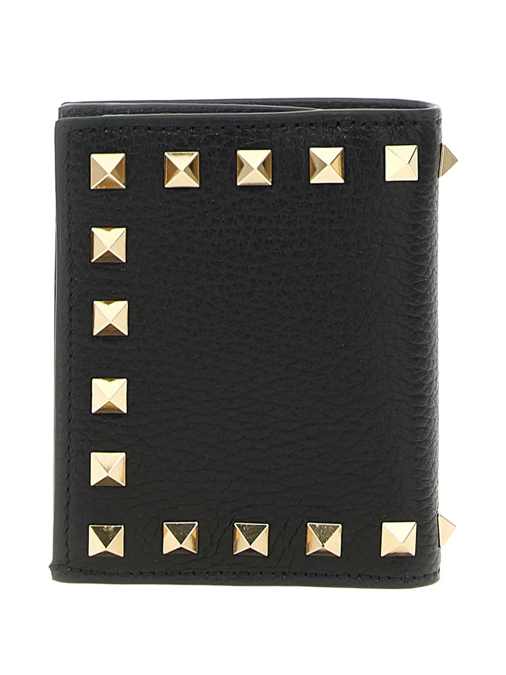 Valentino Garavani Portemonnee met rockstuds Zwart