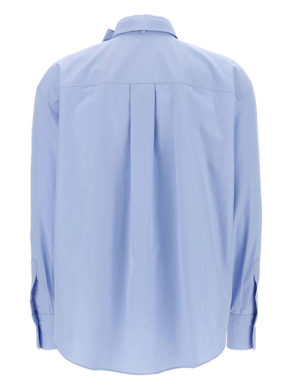 Brunello Cucinelli Blouse met ketting Blauw