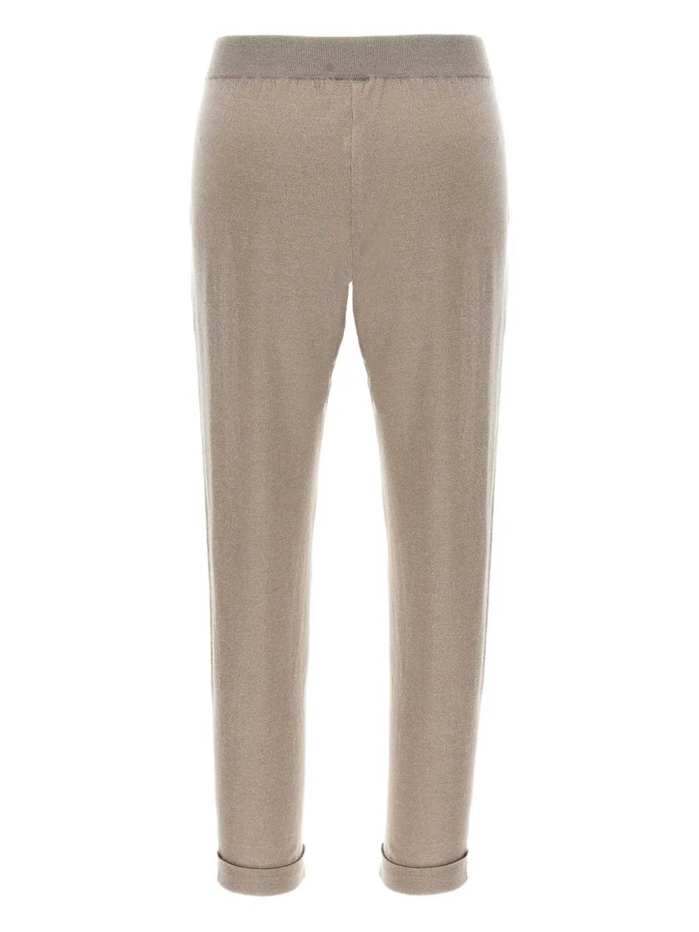 Brunello Cucinelli lurex-detail trousers | Tapered Pants | Image 2
