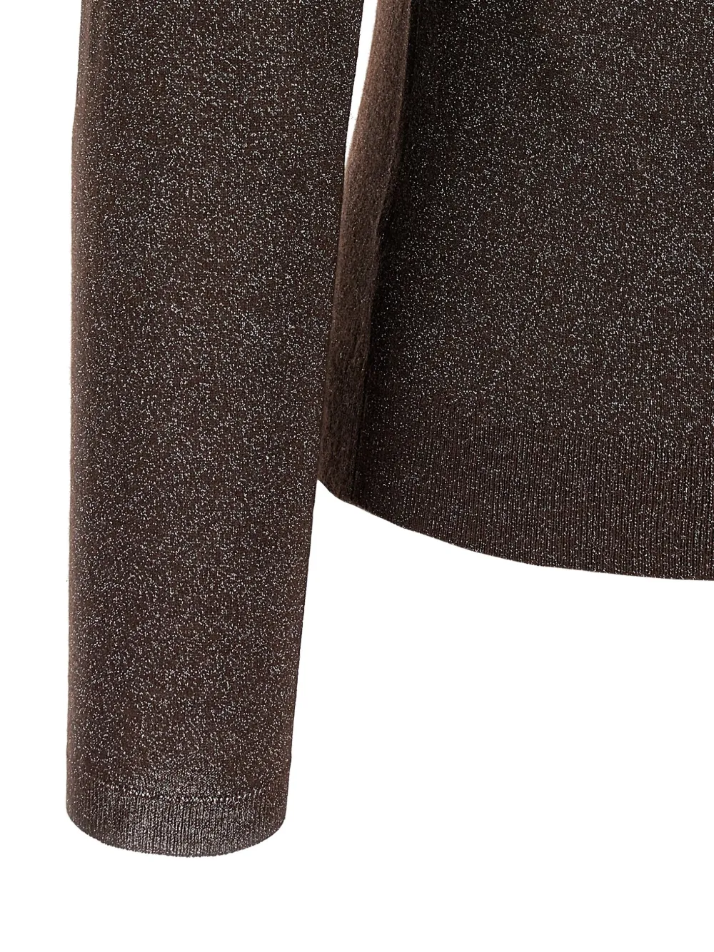 Brunello Cucinelli Coltrui met lurex detail Bruin