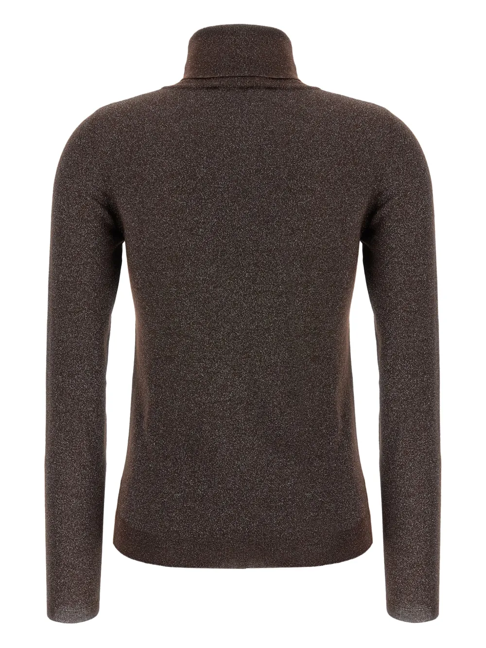 Brunello Cucinelli Coltrui met lurex detail Bruin