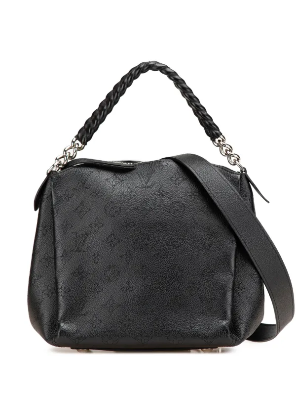 Louis Vuitton Pre-Owned 2019 Monogram Mahina Babylone Chain BB Satchel  Black FARFETCH IN - Main Image