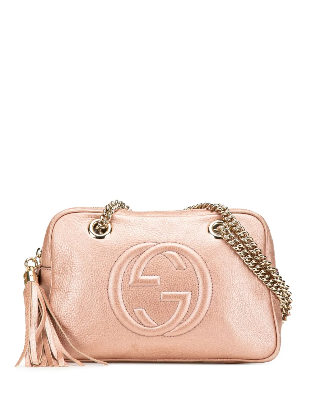 2000-2015 Leather Soho Chain Zip shoulder bag