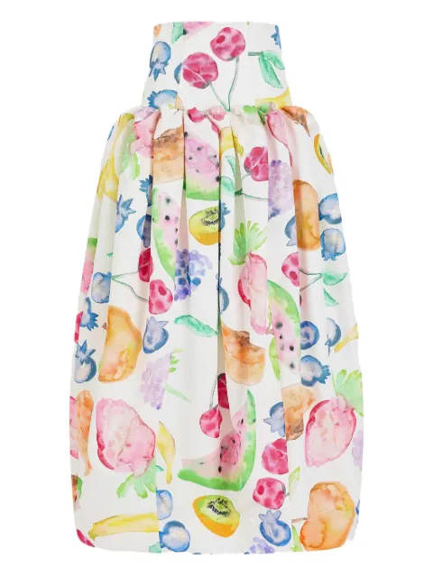 Rosie Assoulin Fifi fruit-print skirt