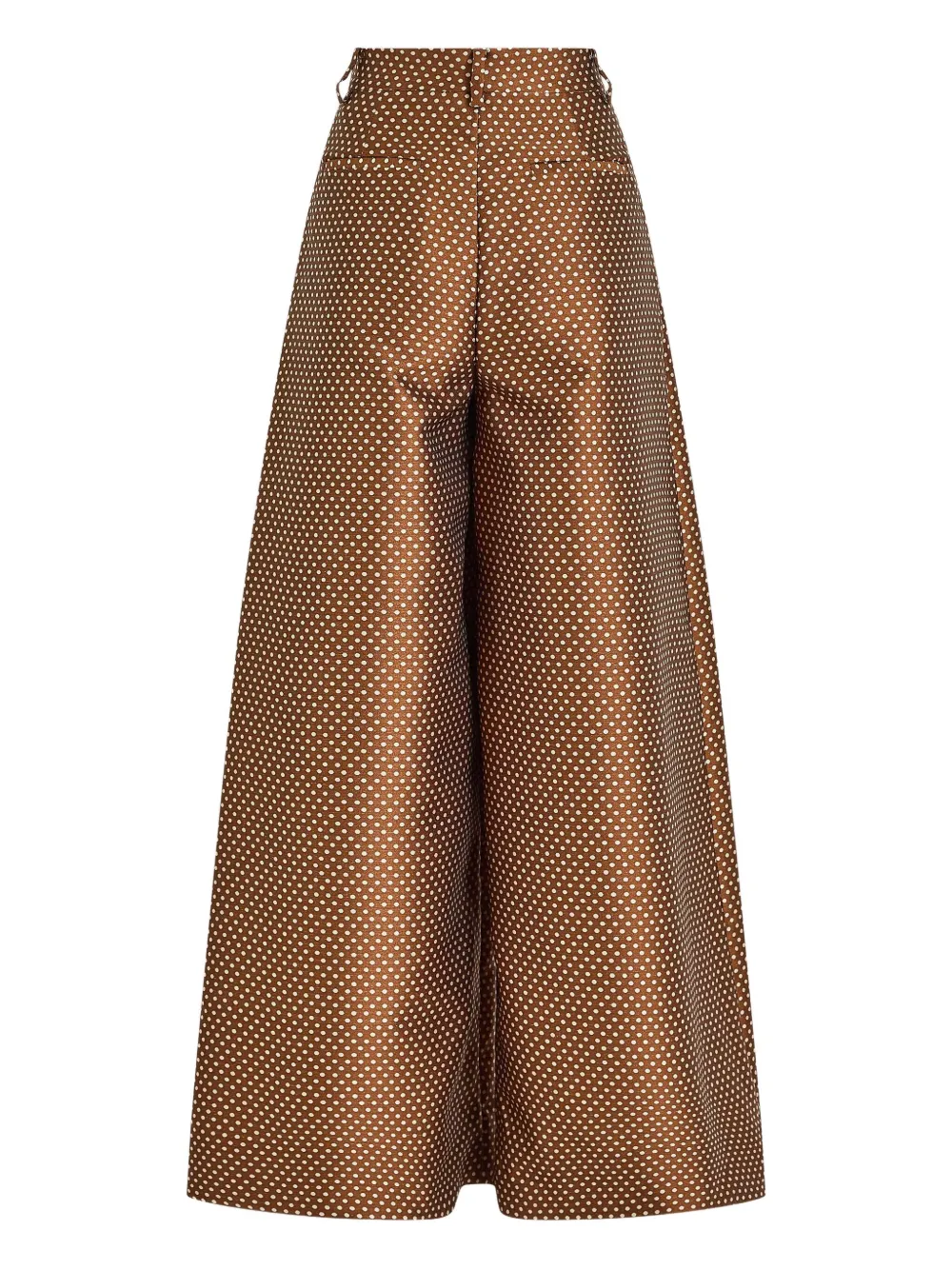 Rosie Assoulin pleated polka-dot palazzo pants | Wide-Leg Pants | Image 2