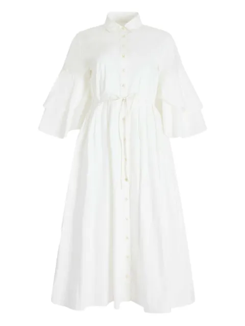 Rosie Assoulin Fiesta shirt midi dress