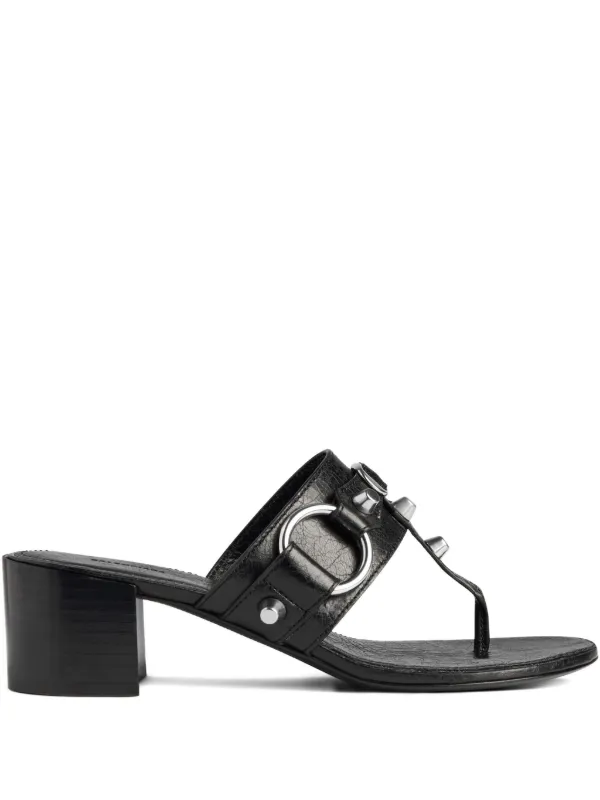 Balenciaga City 50mm サンダル | ブラック | FARFETCH JP