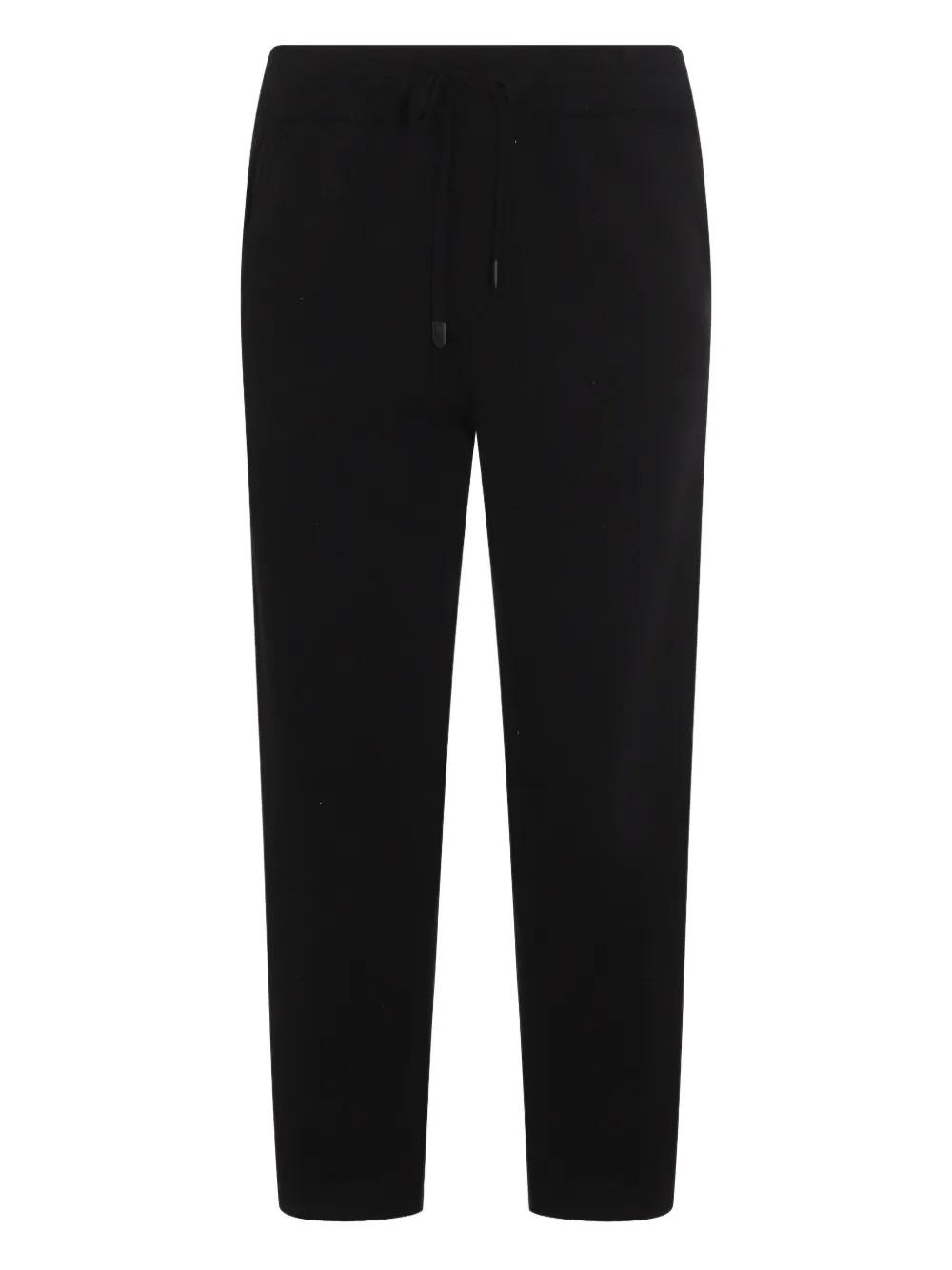 Canali drawstring-waist trousers Zwart