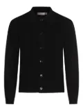 Canali buttoned-up cardigan - Black