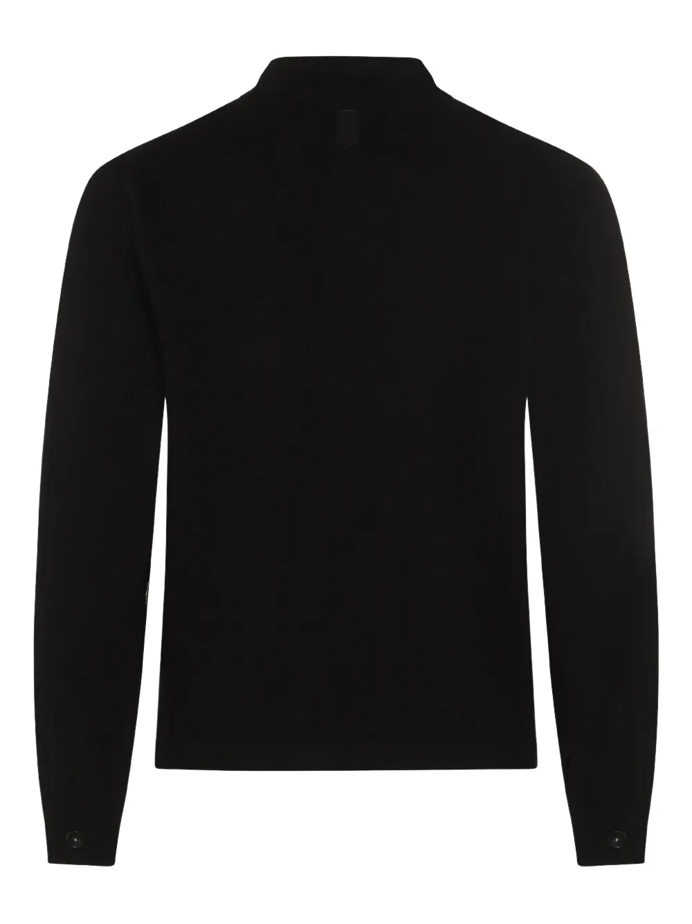 Canali buttoned-up cardigan Zwart