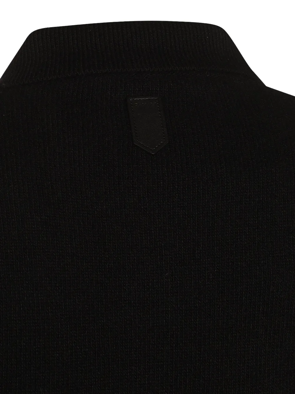 Canali buttoned-up cardigan Zwart