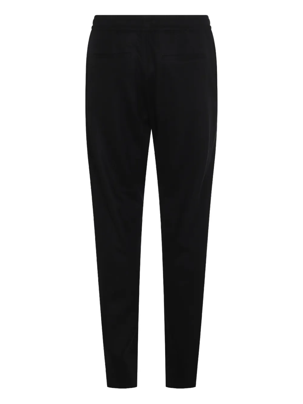 Canali Trainingsbroek met trekkoordtaille Zwart