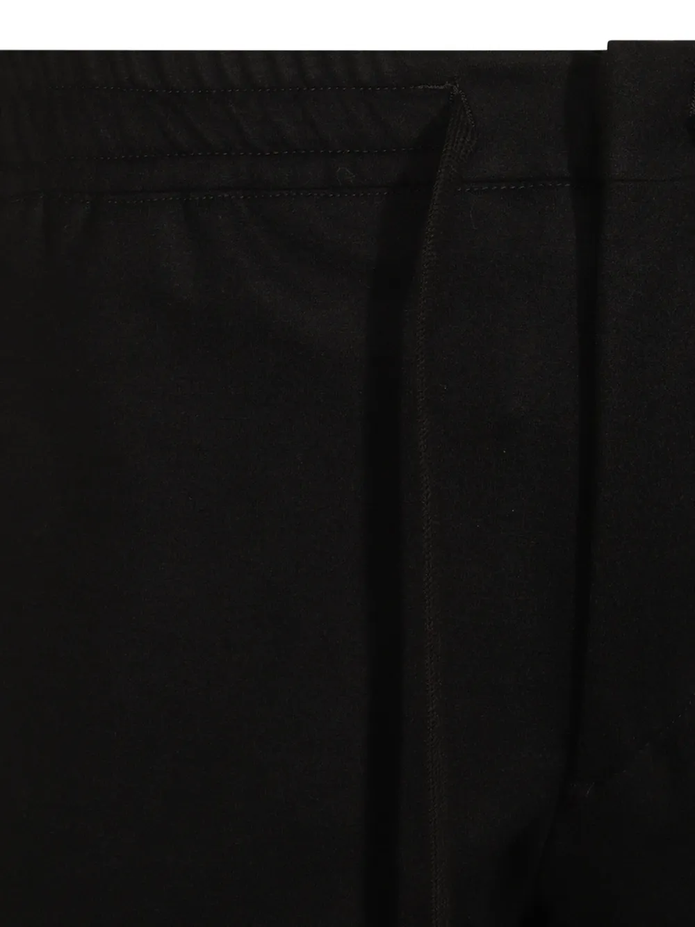 Canali Trainingsbroek met trekkoordtaille Zwart