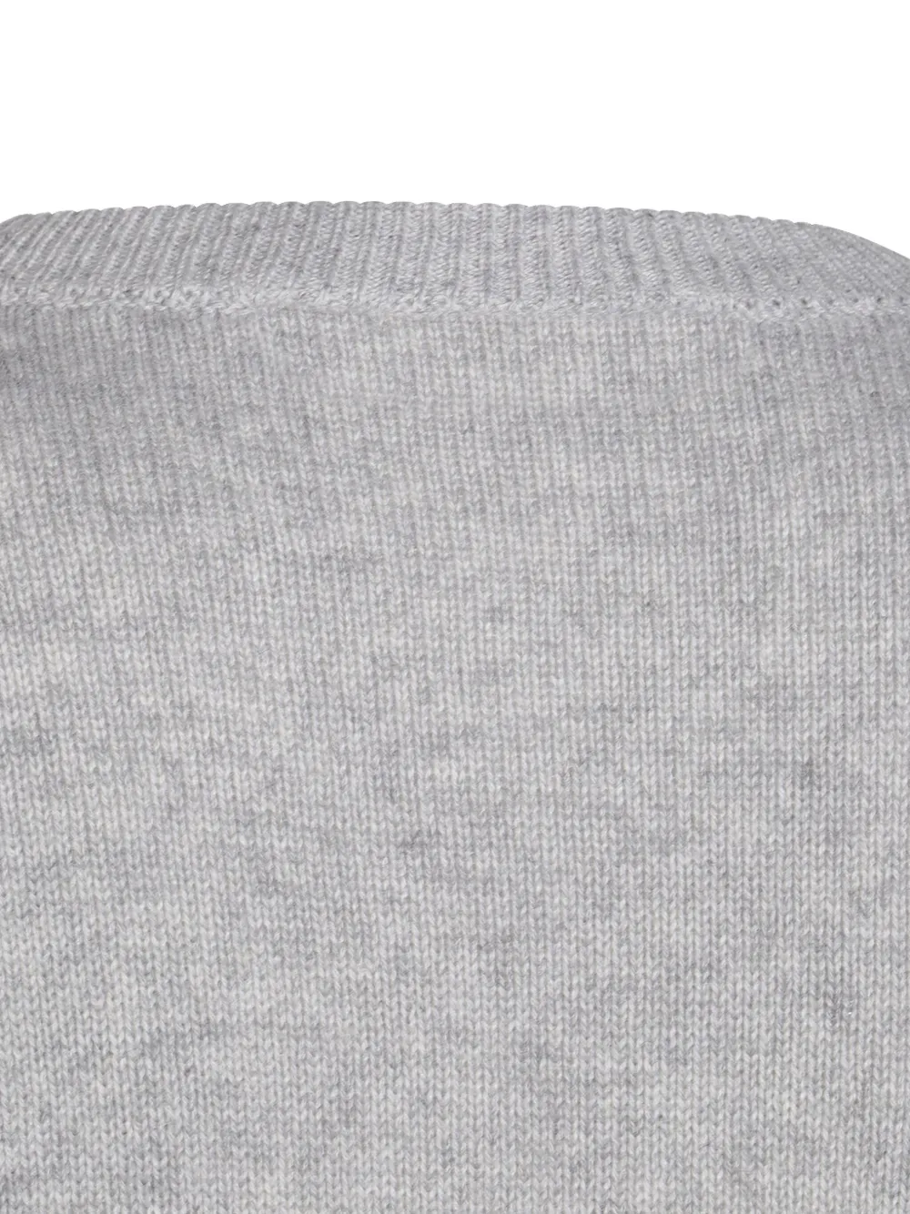 Brunello Cucinelli Geribbelde trui met ronde hals Grijs