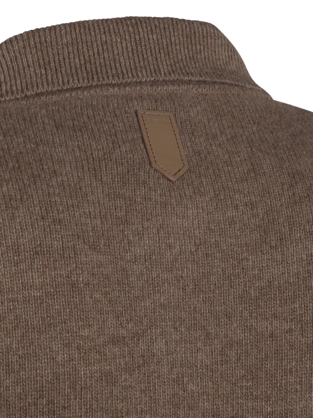 Canali Vest met opgestikte zak en knopen Bruin