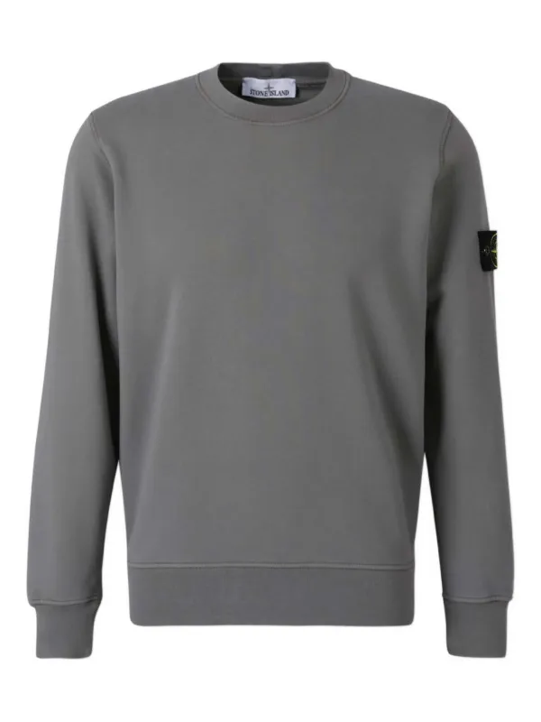 Stone Island コンパスバッジ スウェットシャツ | グレー | FARFETCH JP