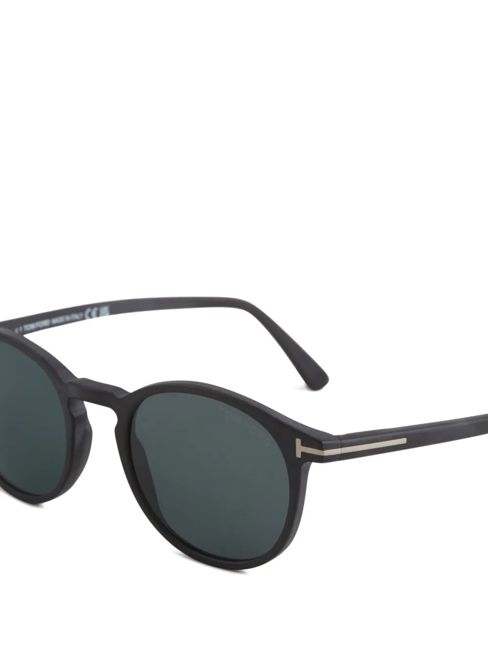 TOM FORD Eyewear round-frame sunglasses Zwart