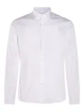 Canali cotton-blend shirt - White