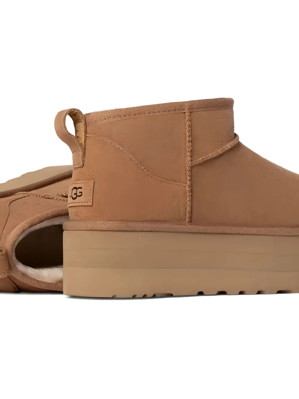 UGG 50 mm laarzen met plateauzool Bruin