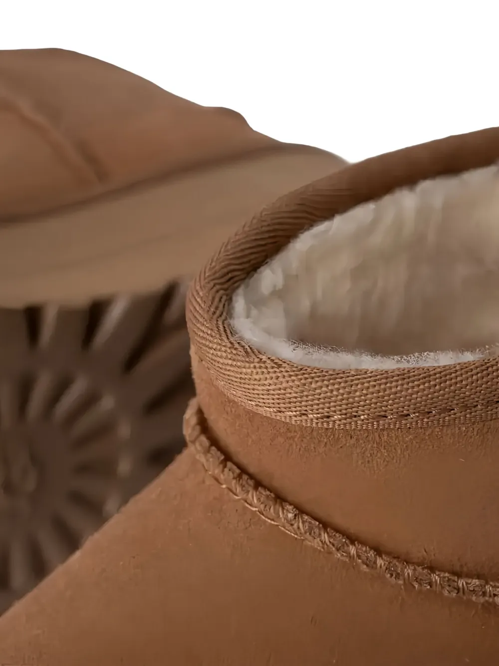 UGG 50 mm laarzen met plateauzool Bruin