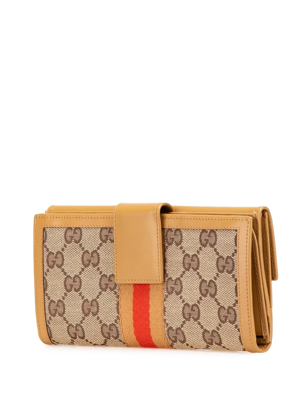 Gucci Pre-Owned 2000-2015 GG Canvas Web Wallet long wallets | Image 2