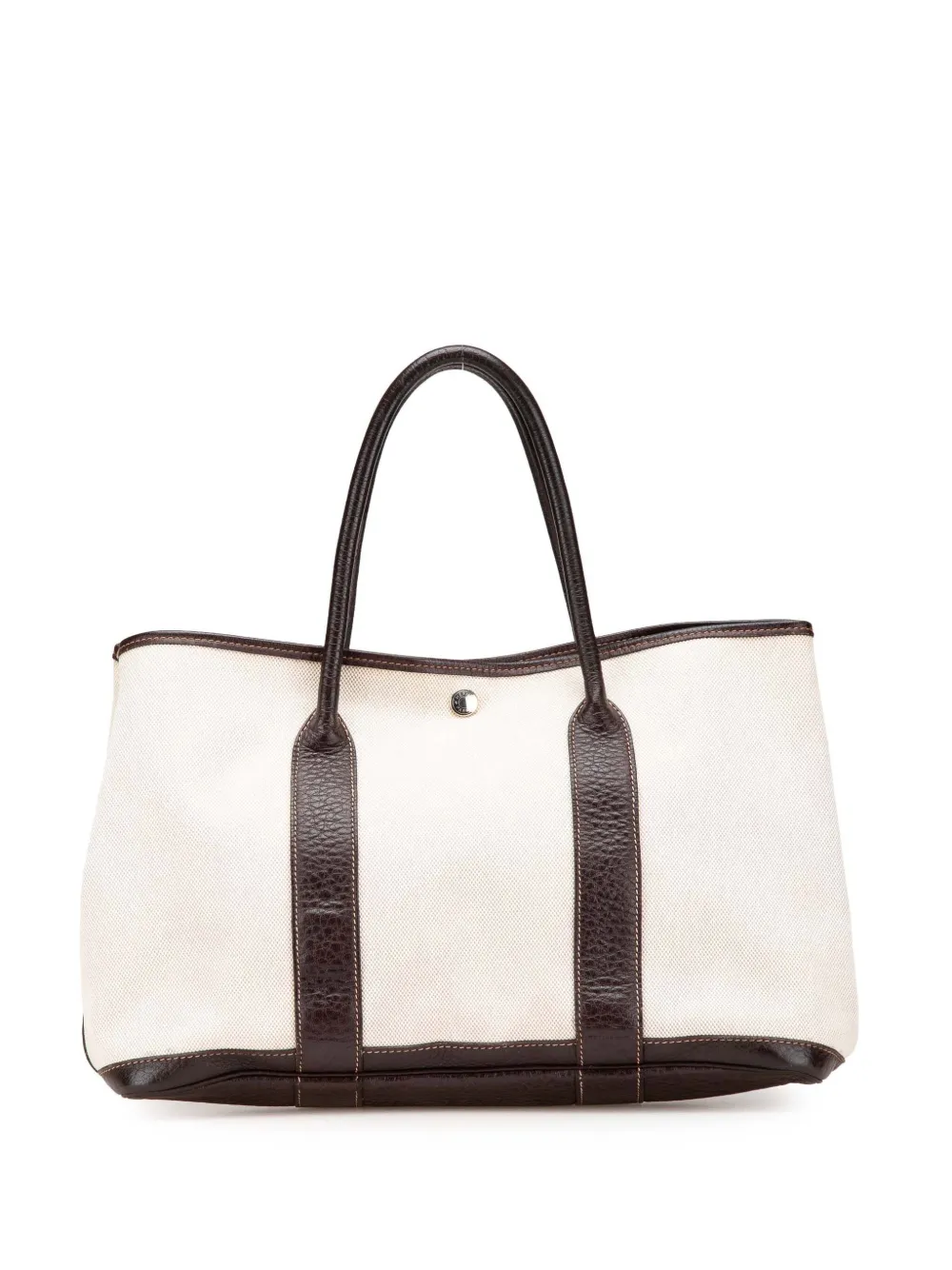 Hermès Pre-Owned 2003 Toile and Negonda Garden Party 36 tote bag | Brown | Image 1