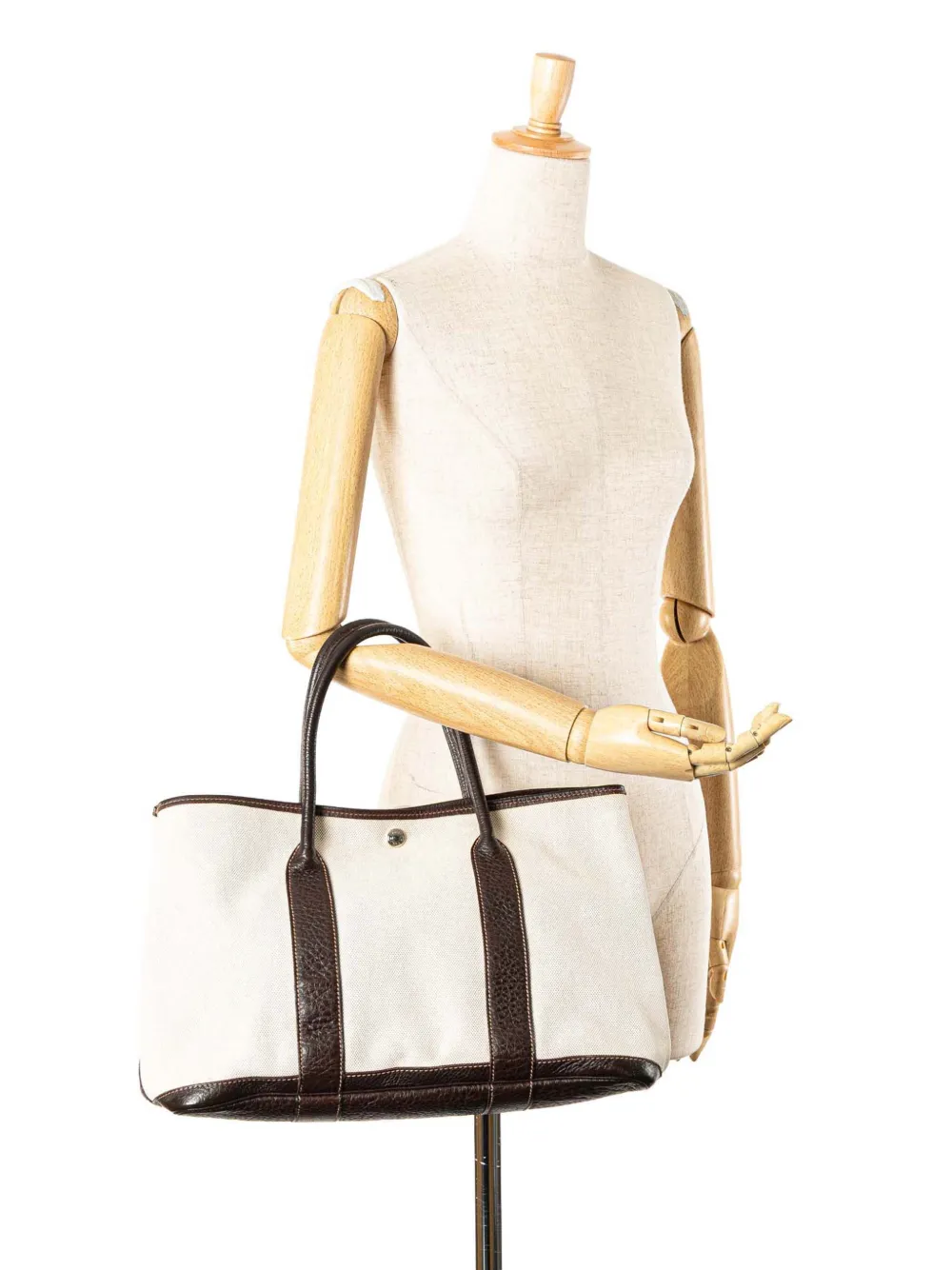 Hermès Pre-Owned 2003 Toile and Negonda Garden Party 36 tote bag | Pre-Owned | Image 2