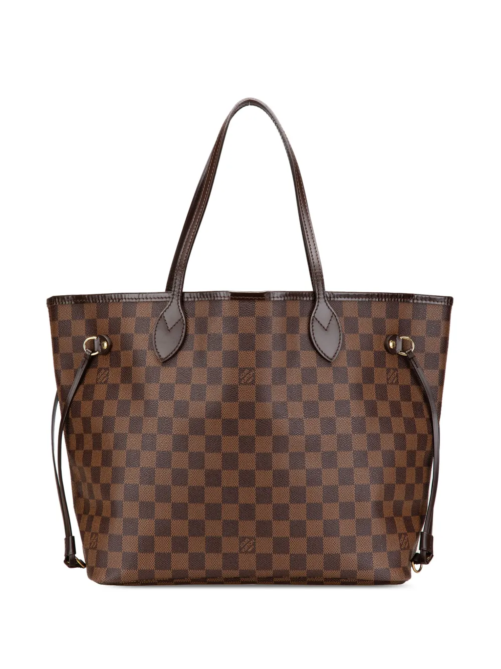 Louis Vuitton Pre-Owned 2009 Damier Ebene Neverfull MM tote bag | Brown | Image 1