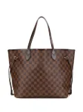 Louis Vuitton Pre-Owned 2009 Damier Ebene Neverfull MM tote bag - Brown