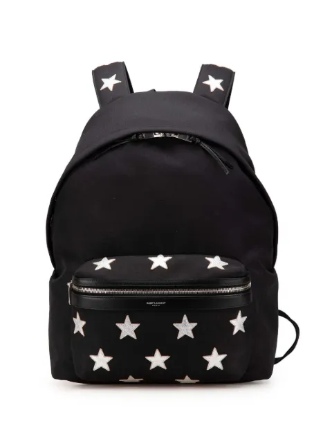 Saint Laurent Pre-Owned 2017 Canvas Star City backpack