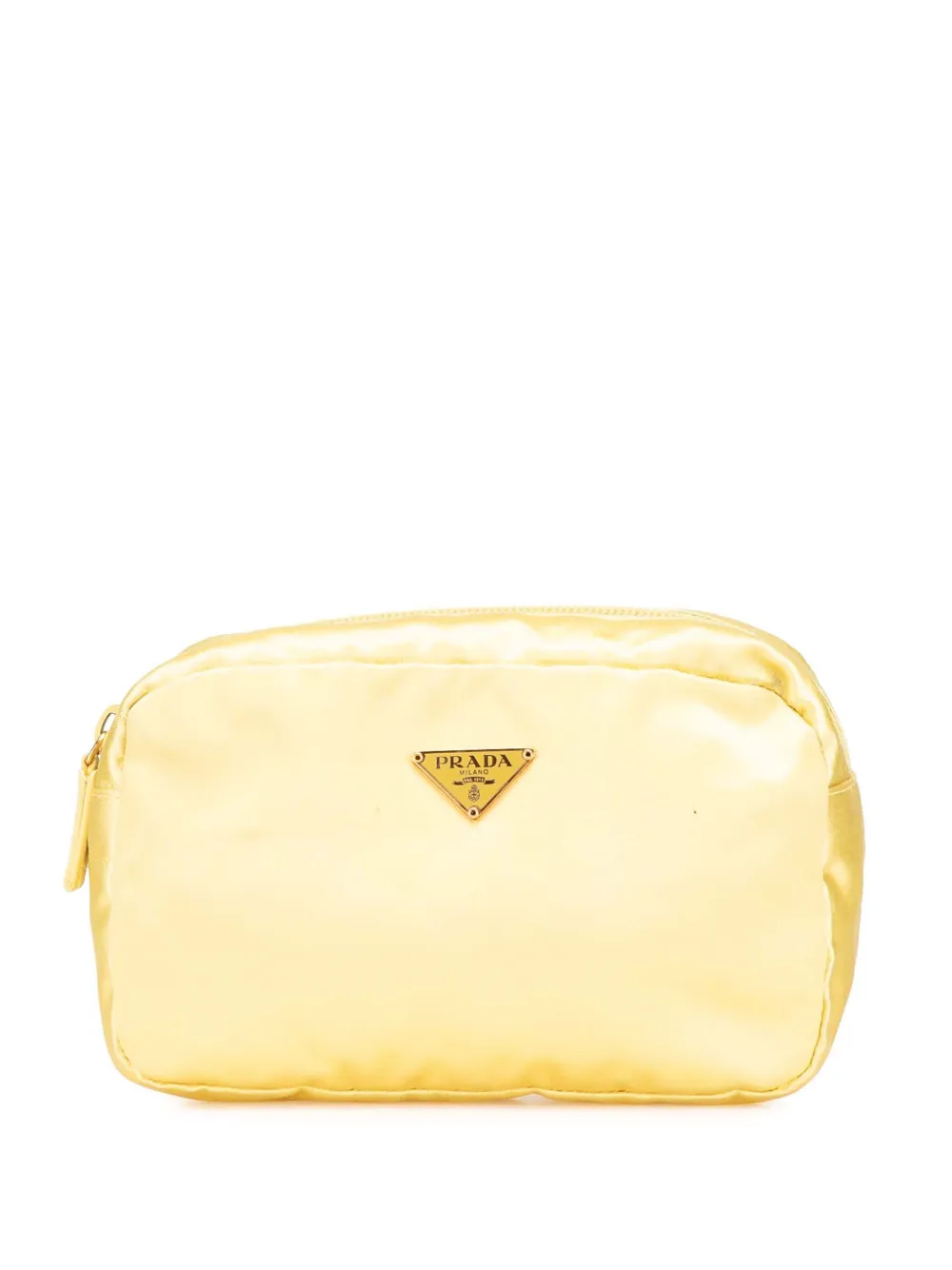 Prada Pre-Owned 2000-2013 Raso Cosmetic pouch | Yellow | Image 1