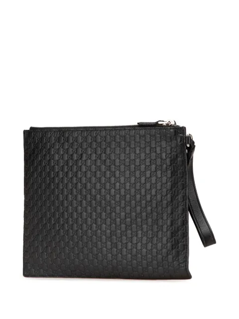 Gucci Pre-Owned 2000-2015 Microguccissima clutch bag