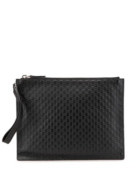 Gucci Pre-Owned 2000-2015 Microguccissima clutch bag