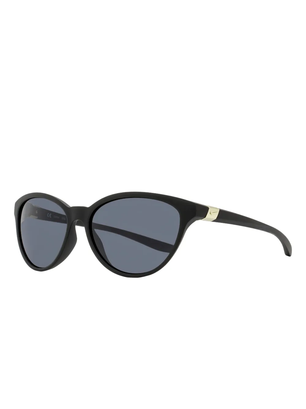 Nike Zonnebril met cat-eye montuur Zwart
